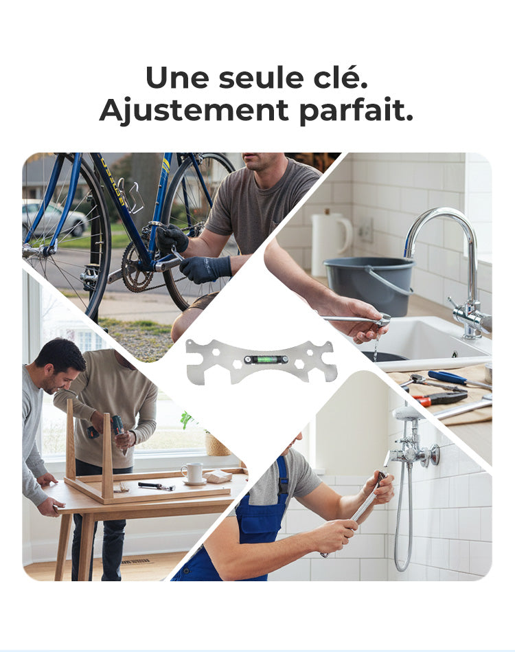 Clé de niveau multifonctionnelle salle de bain ✨Outil de salle de bain idéal parfait✨