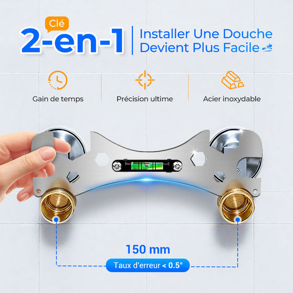 Clé de niveau multifonctionnelle salle de bain ✨Outil de salle de bain idéal parfait✨