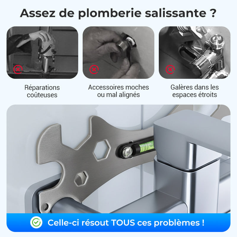 Clé de niveau multifonctionnelle salle de bain ✨Outil de salle de bain idéal parfait✨
