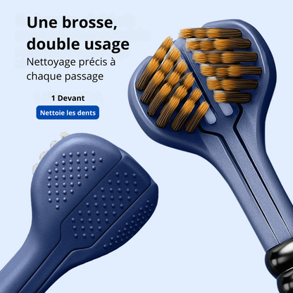 TriBrosse™ 3D | 3X plus rapide, 3X plus propre, sans effort
