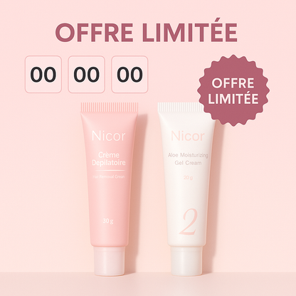 Lumiva™ Kit dépilatoire 1+1