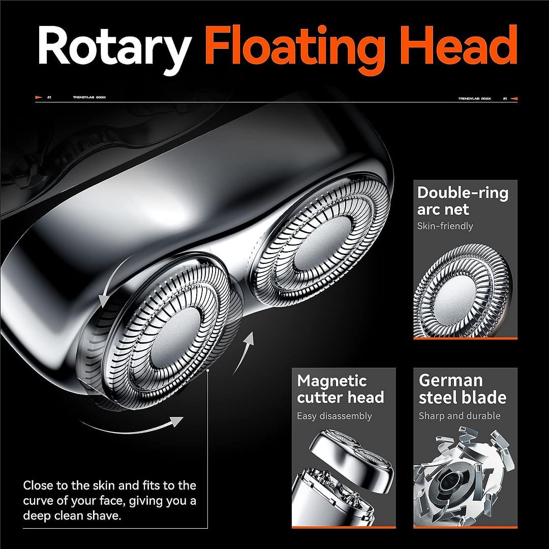 Rasoir Électrique Compact Premium